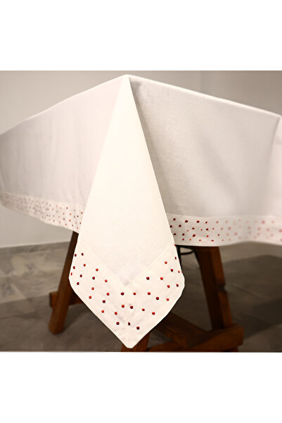 Home Harmony مفرش طاولة سبوت كتان 1 قطعة 150×155 سم