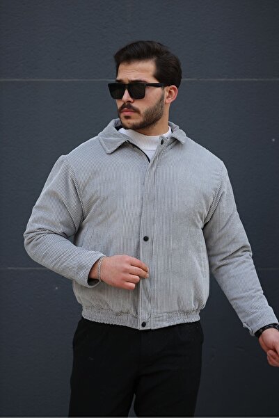 Cousens Men's Oversize Inflatable Velvet Pocket Coat 1383