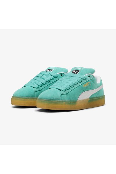 Puma Pantofi sport albaștri Suede Xl pentru femei