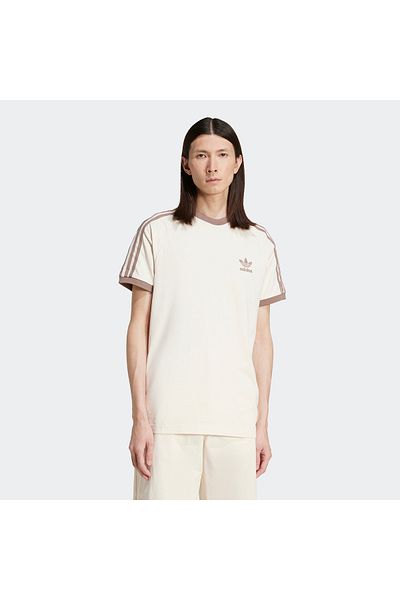 adidas Ανδρικό μπλουζάκι Originals 3 ρίγες λευκό