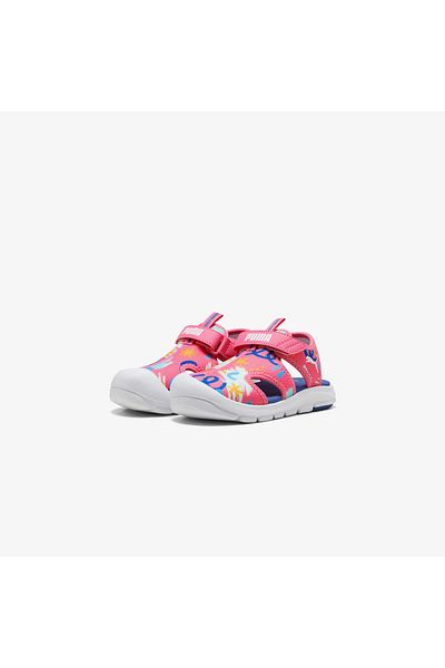 Puma Fun Racer Aopvps Kids Pink Sandals