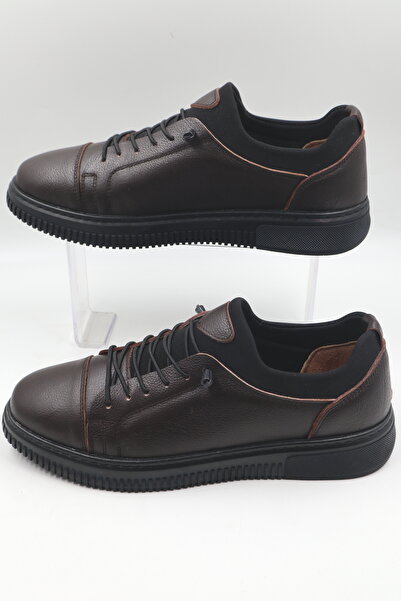 nazenintasarımlar MEN'S INNER OUTER GENUINE LEATHER ULTRA COMFORTABLE FULL ORTHOPEDIC DAILY SHOES