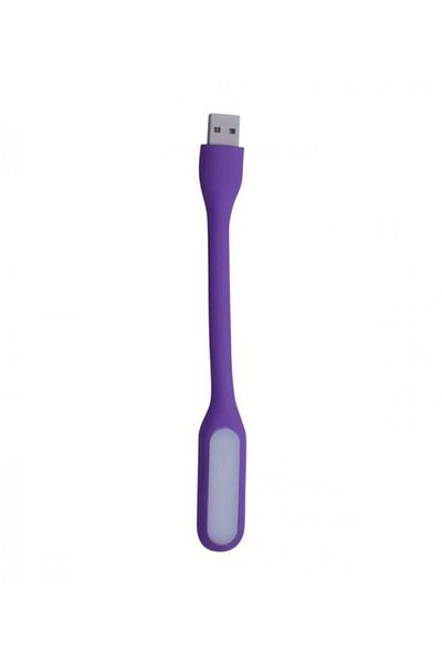 Generic LEDUnbrand Mini Flexible USB LED Night Reading Lamp Purple