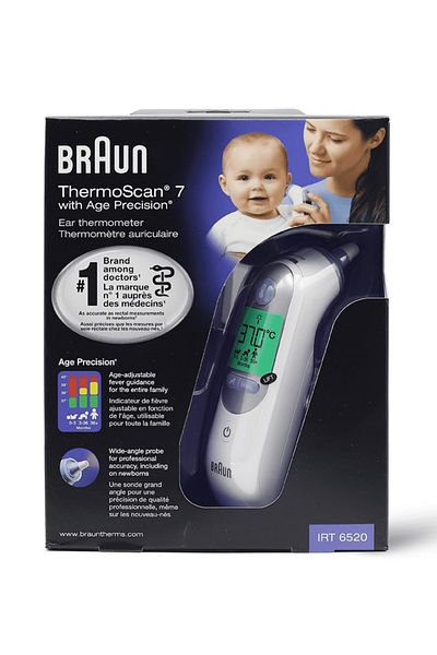Braun Braun ThermoScan 7 Digital Ear Thermometer with Age IRT6520ThermometerBraun