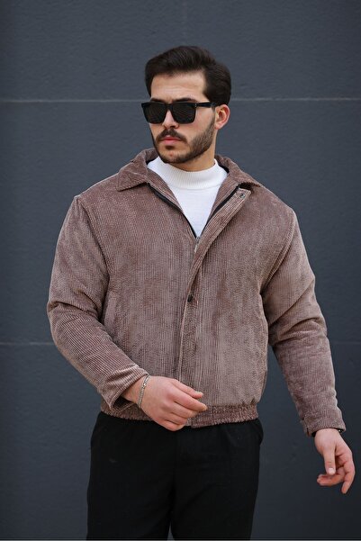 Cousens Men's Oversize Inflatable Velvet Pocket Coat 1383