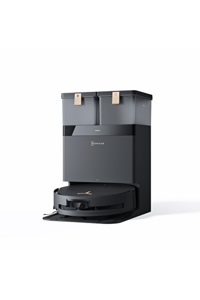 Ecovacs Deebot X8 Pro Omni Siyah Robot Süpürge ve Paspas 18000 Pa Emiş Gücü