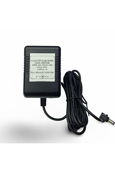 KOÇYİĞİT Tam Regüleli Gitar Pedal Adaptör 9vdc 1amp