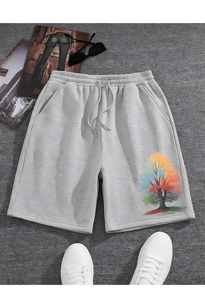 belean Men's Black Shorts Lycra Flexible Single Jersey Combed Cotton Fabric Does Not Retain Sweat.