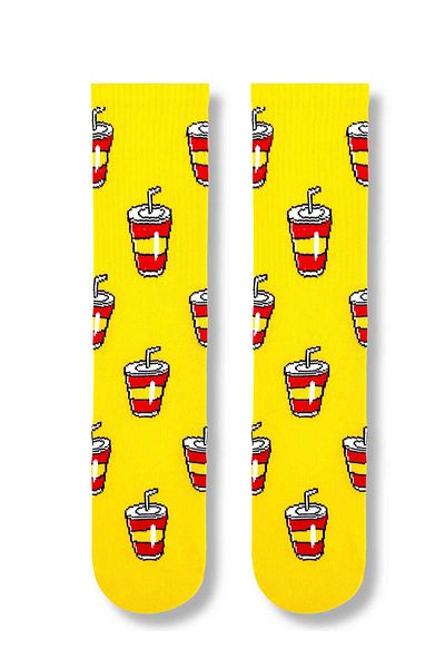 CARNAVAL SOCKS Комплект от 6 чорапа с тематика за бързо хранене и храна