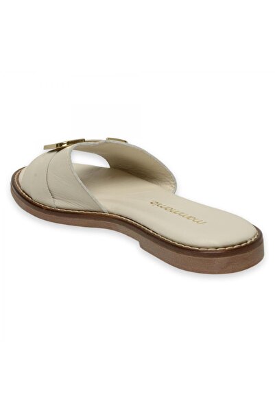 Mammamia D25Yt-1105Z Daily Cream Women's Slippers