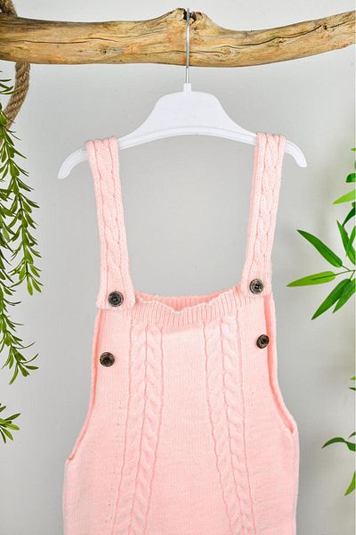 Cloudy Kids Baby Girl Knitwear Salopet