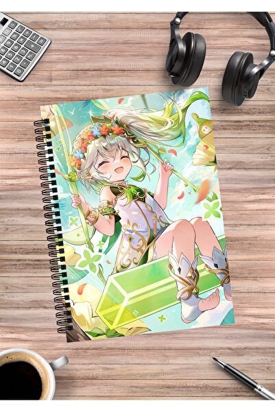 mertfigur Genshin Nahida Anime Spiral Notebook A5 (50 coli)