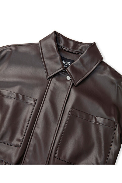 MISS IPEKYOL Women's Brown Jacket - Iw 6240005038