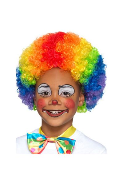 Tonfty Reilatoys Colorful Curly Afro Bonus Hair Party Wig -reilatoys