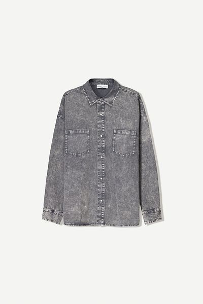 Bershka Oversized long sleeve shirt