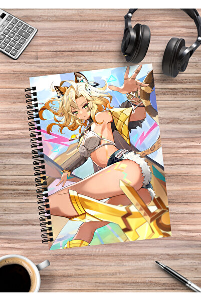 mertfigur Genshin Xilonen Anime Spiral Notebook A5 (50 Sheets)