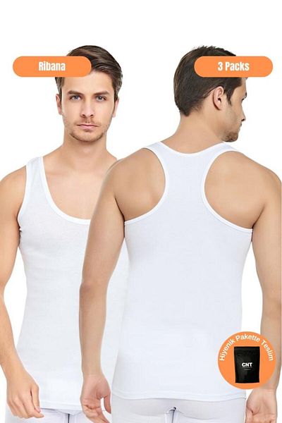 CNT Men's 3-Piece Rambo Sports Player Flexible Undershirt