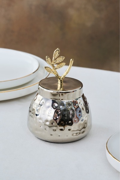 Karaca New Year's Carmenta Turkish Delight Bowl 23 X 18 cm