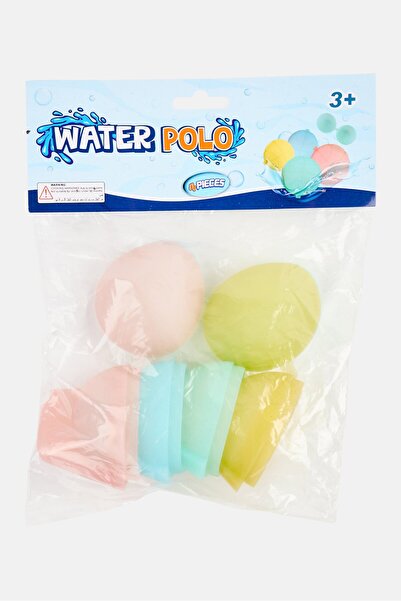 Power Joy 4 Pieces Silicon Water Bomb Reusable, Yellow