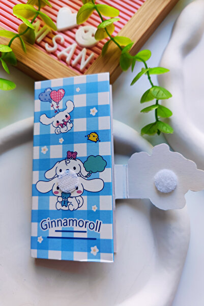 Nisankids Kuromi-My Melody-Cinnamaroll-Pompompurrin Velcro Post-It Notebook