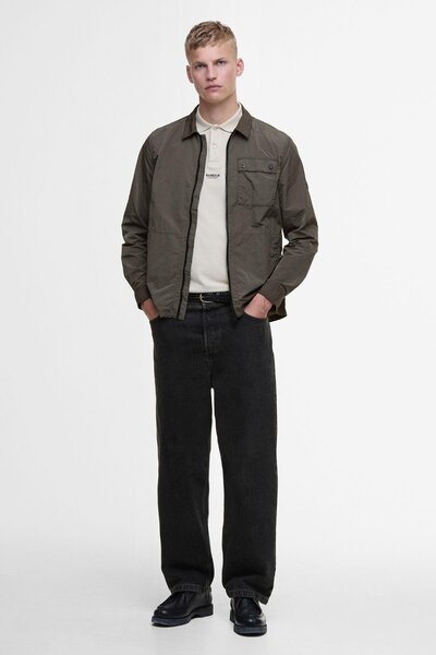 Barbour B.Intl Inline Dış Gömlek BR97 Major Brown