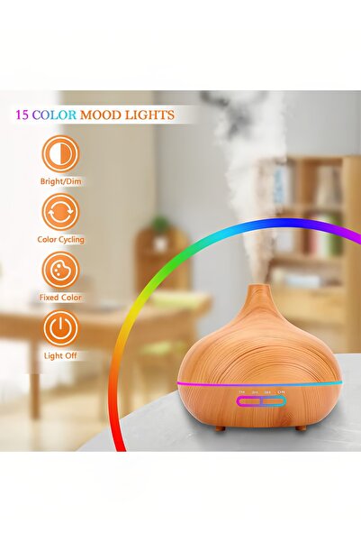 fulina 550ml Essential Oil Diffuser with Remote, Aroma Diffuser, Ultrasonic Diffuser for Home, Room