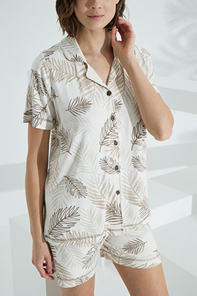 Etoile Bamboo Short Sleeve Summer Women's Shorts Set 70004