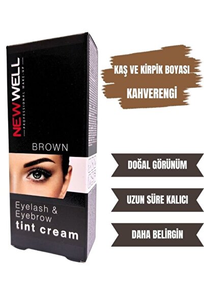 Ahel Kaş Ve Kirpik Boyası Kahve Kripik Lifting Boyası Brown Kirpik Perması Bo...