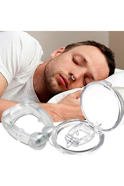 Anti-Snoring Anti-Snoring Nose Clip |   Medical Silicone, Magnetic Anti-Snoring Sleep Helper