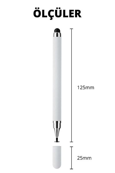 Fibaks 2in1 Touch Stylus Disk Pen and Silicone Tablet Pen Compatible with All Touch Screens for Phone
