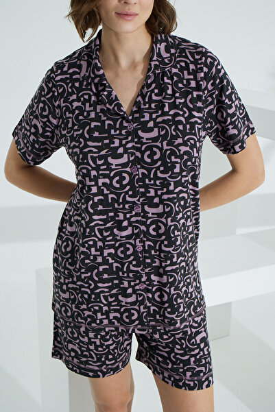 Etoile Summer Bamboo Women's Shorts Set - Short Sleeve 70003