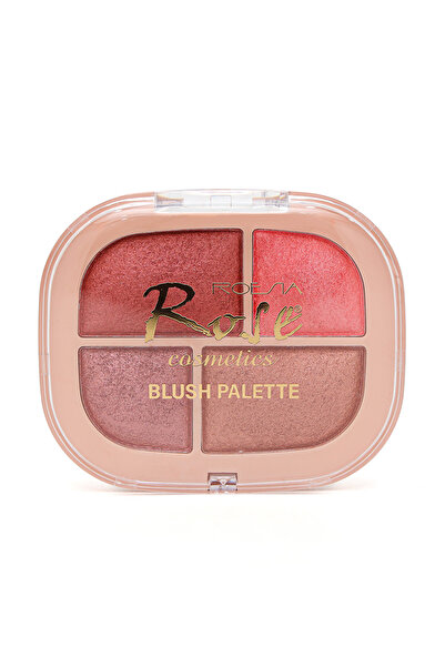 Roesıa Rose Cosmetics Rose 4'lü Baked Blush Allık Paleti