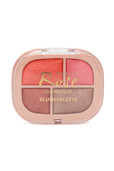 Roesıa Rose Cosmetics Rose 4'lü Baked Blush Allık Paleti