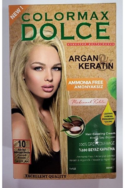 COLORMAX DOLCE Colormax Amonyaksız Saç Boyası 10-açık Sarı