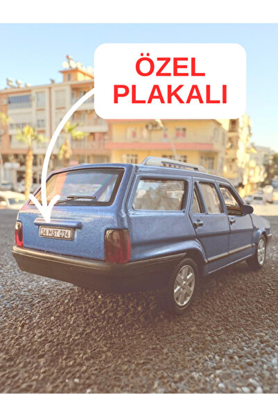 bebeym Çek Bırak Metal Araba Kartal Koleksiyon Aracı (Kişiye Özel Plaka)