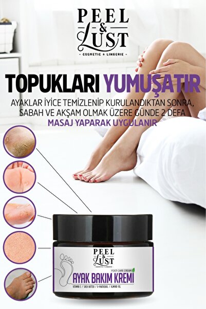 PEEL & LUST Ayak Bakım Seti 3'lü Set , Topuk Dikeni Ve Tırnak Mantar Gidermey...