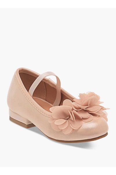 Flora Bella by Shoexpress Flora Bella Flower Applique Ballerina Shoes