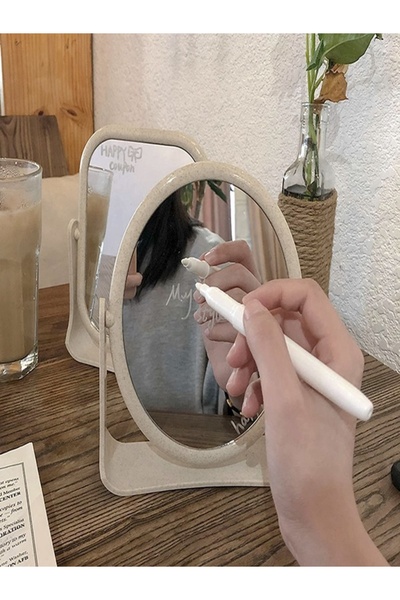 Arzu Güzel Cosmetics 360° Dönebilen, Oval, Masaüstü, Çift Taraflı, 2x Büyüteç...