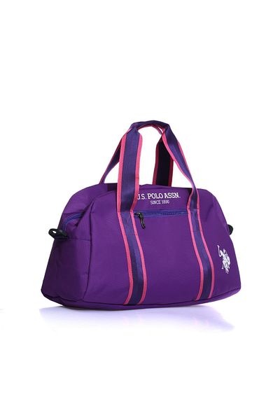 U.S. Polo Assn. Plduf23828 Purple Unisex Duffle Hand Suitcase