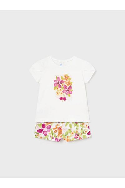 MAYORAL set de tricou pentru fetiță, pantaloni scurți, set de 2 1234