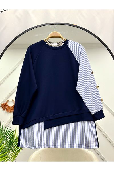 YEDİLALE Asymetric Cut Tesettur Tunic