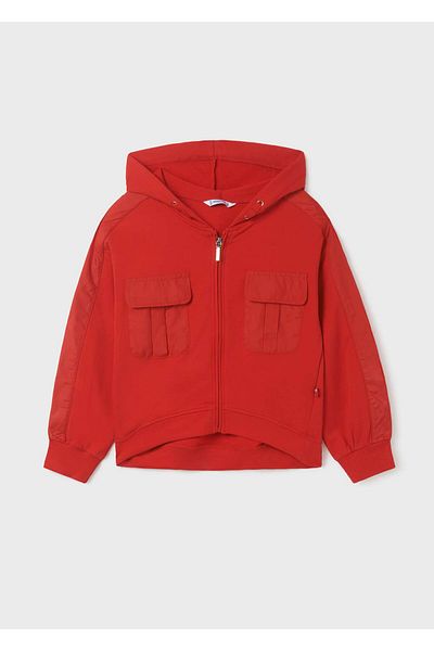 MAYORAL Girl's Summer Hooded Cardigan 6436
