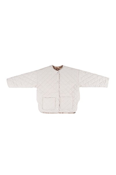 Genel Markalar Leopar Çift Taraflı Ceket Yetişkin