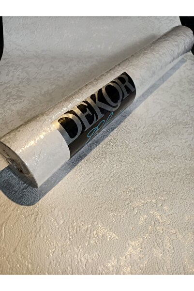 Dekor beyaz boyanabilir Duvar kağıdı 5m2 A-kalite