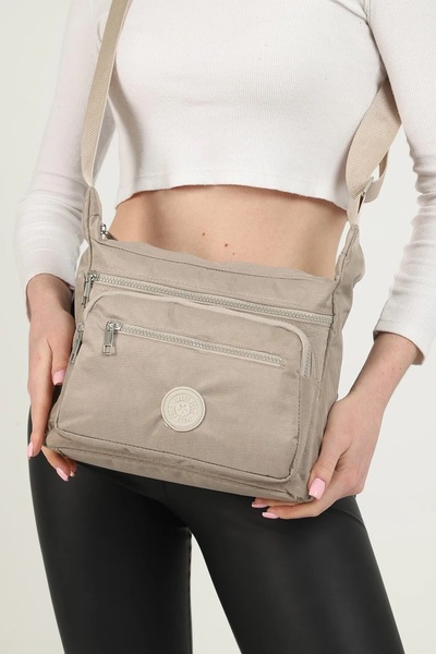 eliteshop Elite Nova Shopping Krinkıl Su Geçirmez Ithal Kumaş Çapraz Omuz Tel...