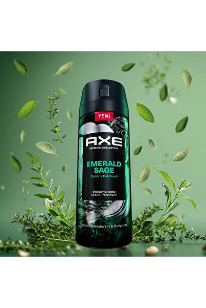 Axe Premium Collection Erkek Sprey Deodorant Cherry Spritz 150 ml + Emerald Sage 150 ml