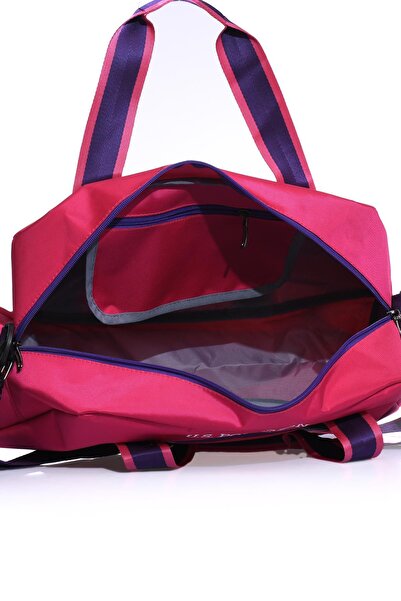U.S. Polo Assn. Plduf23824 Φούξια Unisex Duffle Handbag