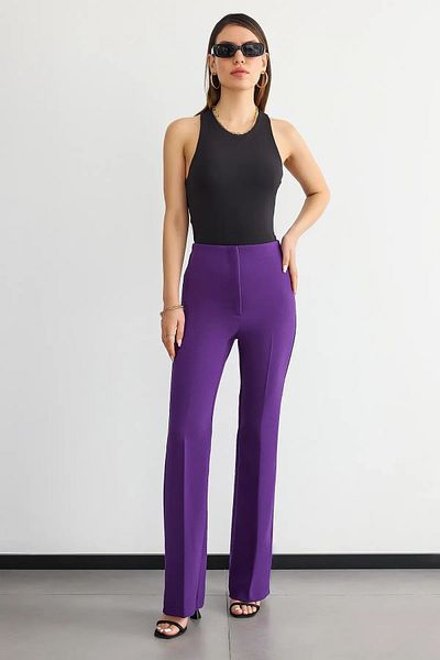 Hiccup Pantaloni drepti cu talie înaltă - Design elegant