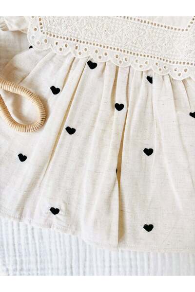 NUNU BABY La Signora Kalpli Elbise - Siyah