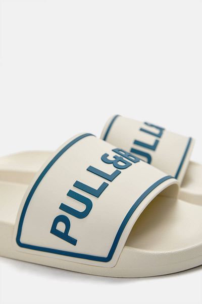 Pull & Bear Rubberised beach sandals